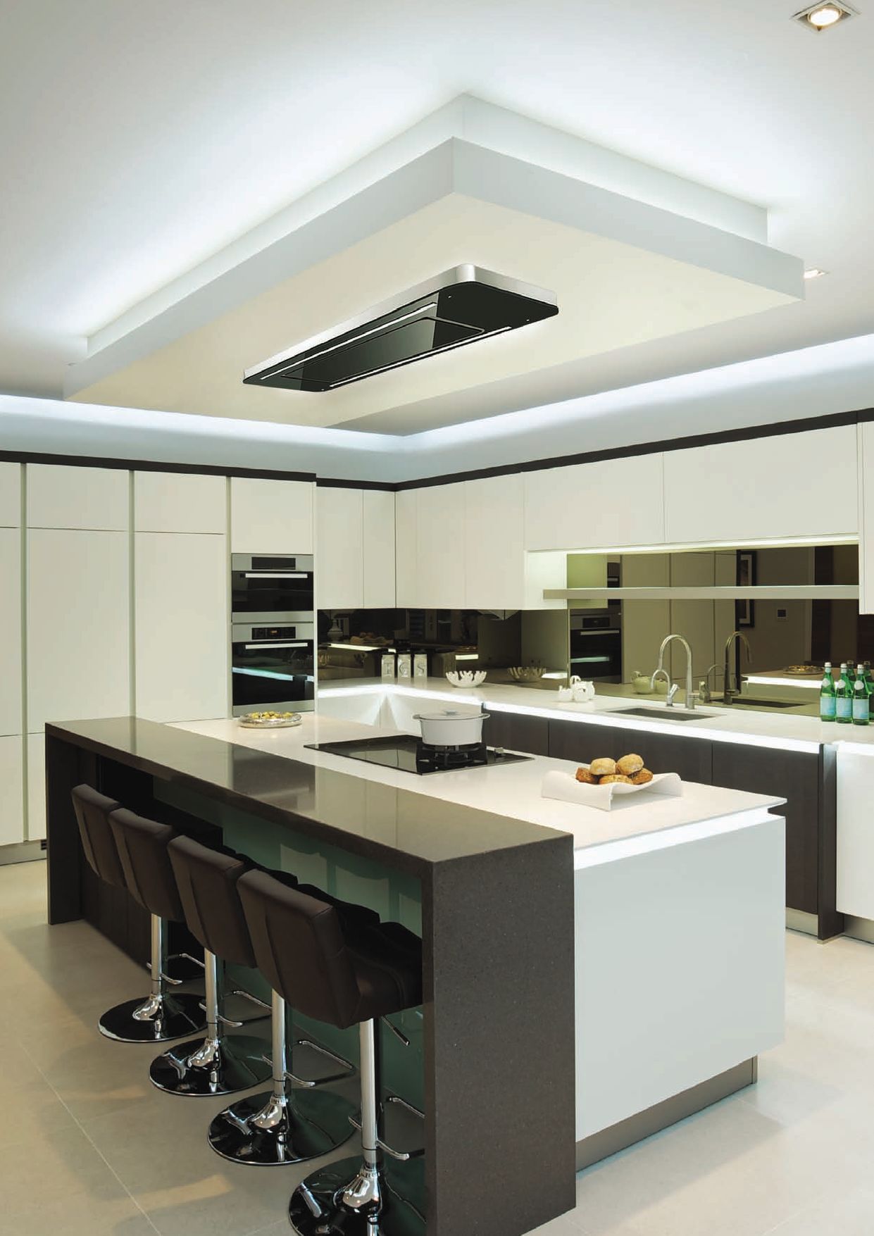 Lux Air La90cosmicceilingblack 90 X 60cm Cosmic Ceiling Hood